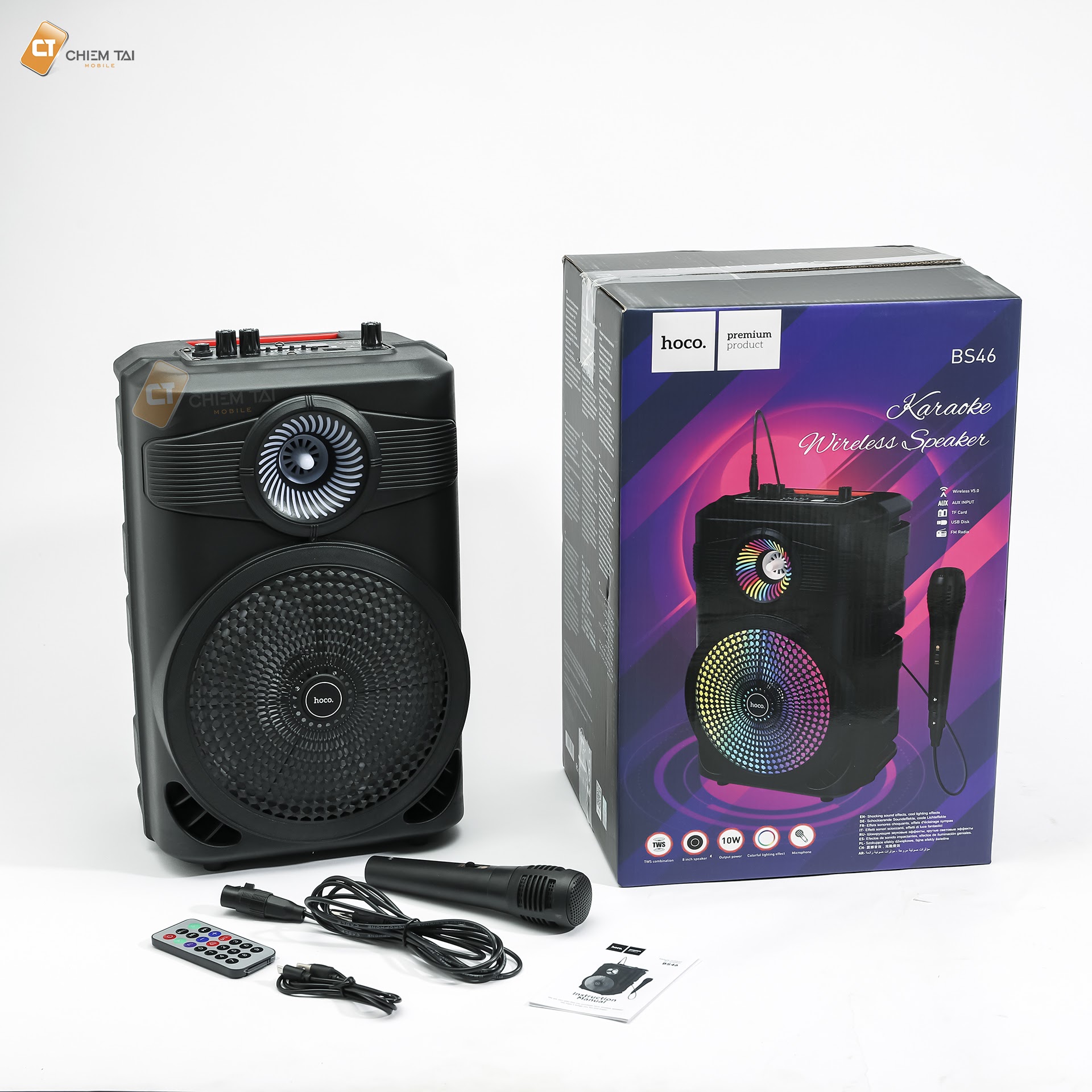 Loa bluetooth hoco BS46 - HÀNG CHÍNH HÃNG
