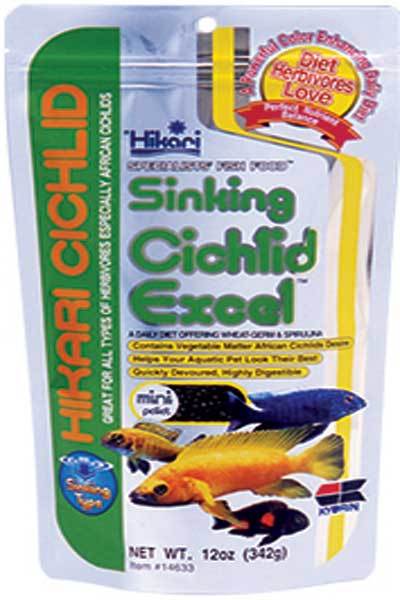 [HCM]Thức ăn cho cá Ali Cichlid Hikari 342g hạt chìm Nhật Sinking Cichlid Excel