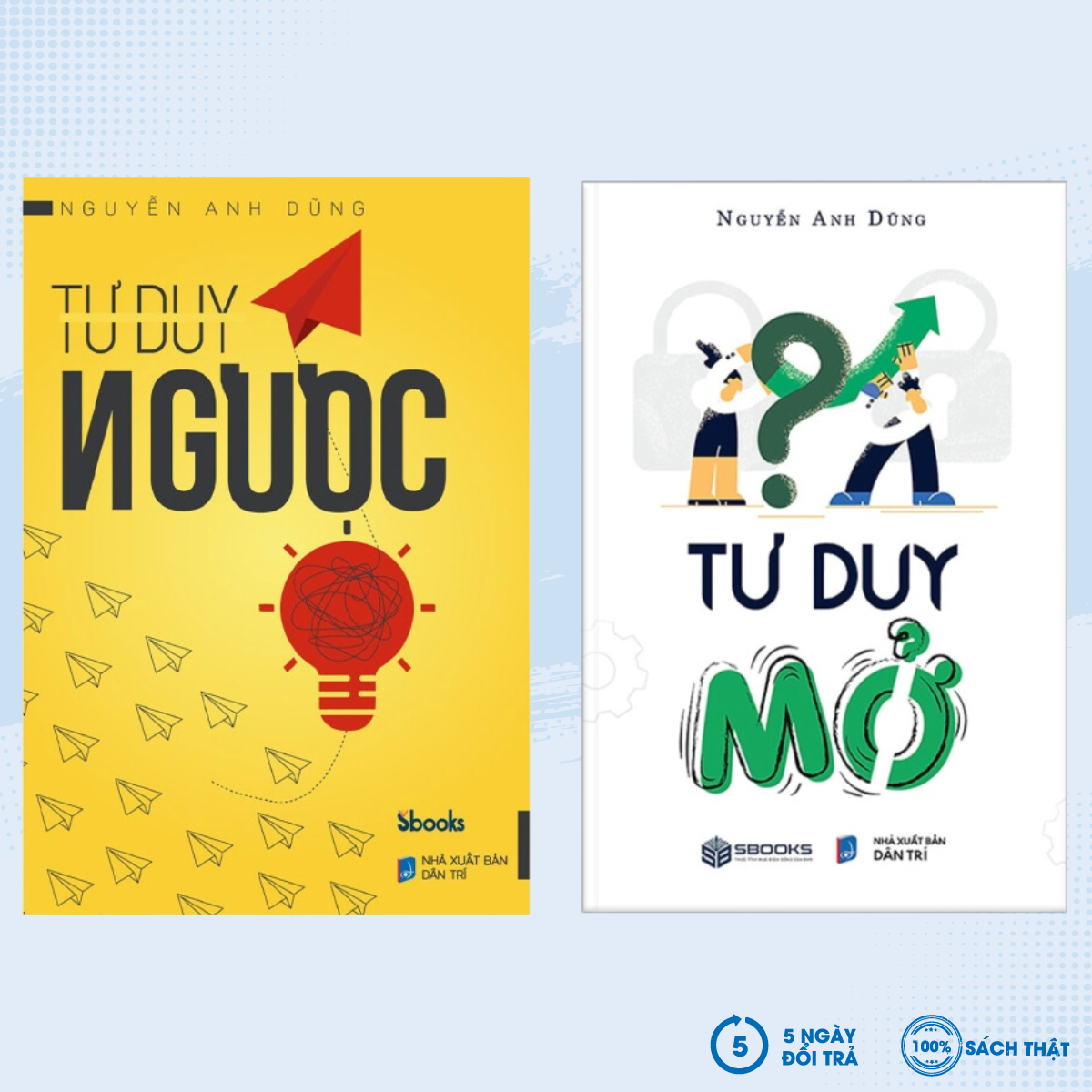 Sách - combo tư duy ngược + tư duy mở - sb - newshop