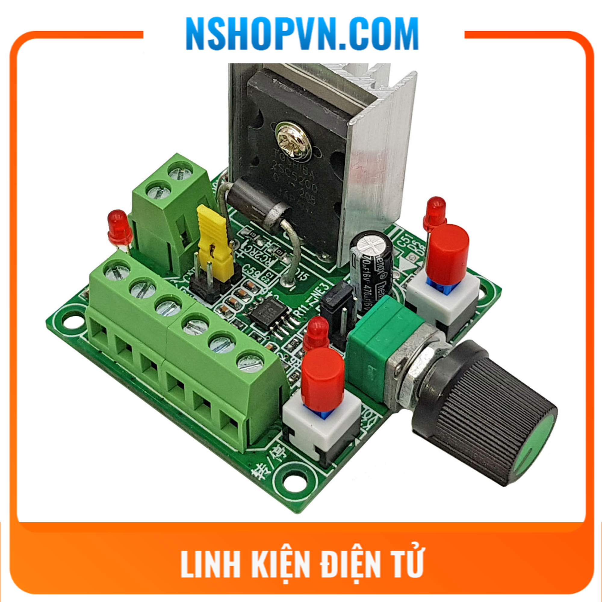 Mạch tạo xung điều khiển driver động cơ bước 2SC5200