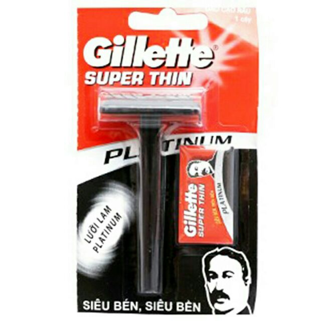 6 bàn cạo gillette đen