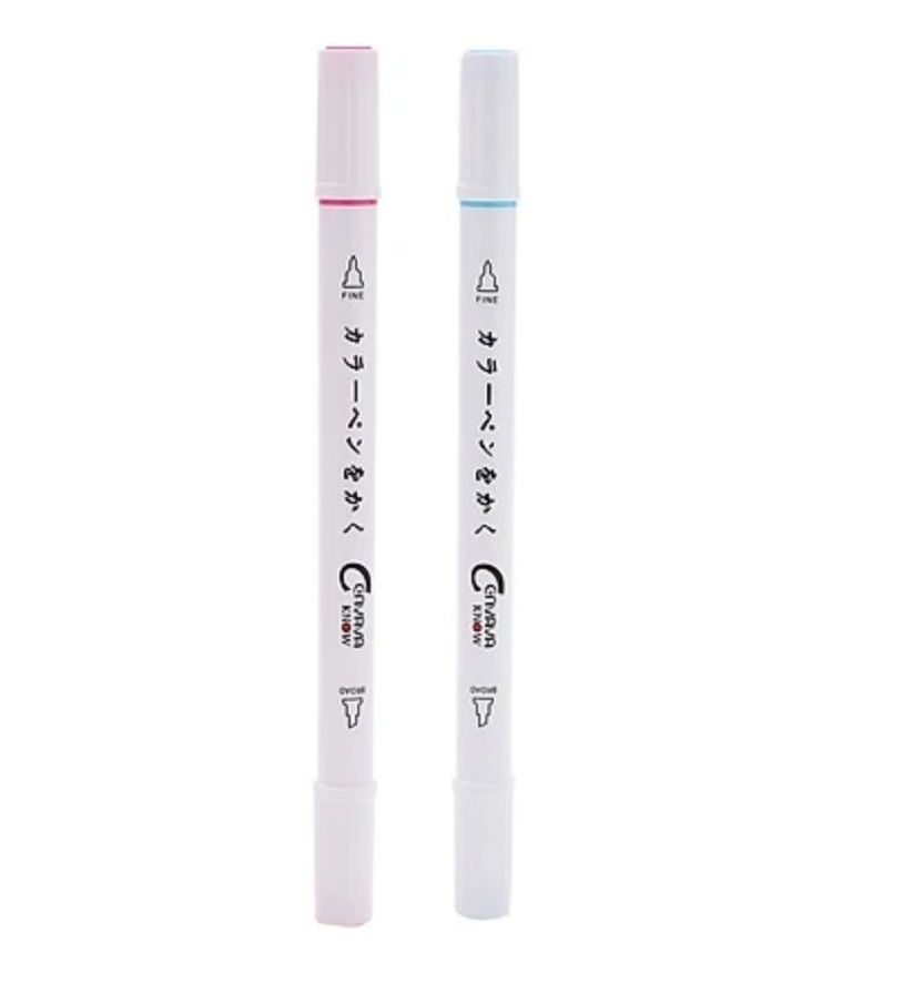 Bút lông màu hai đầu marker Cenvava - Mini 0901