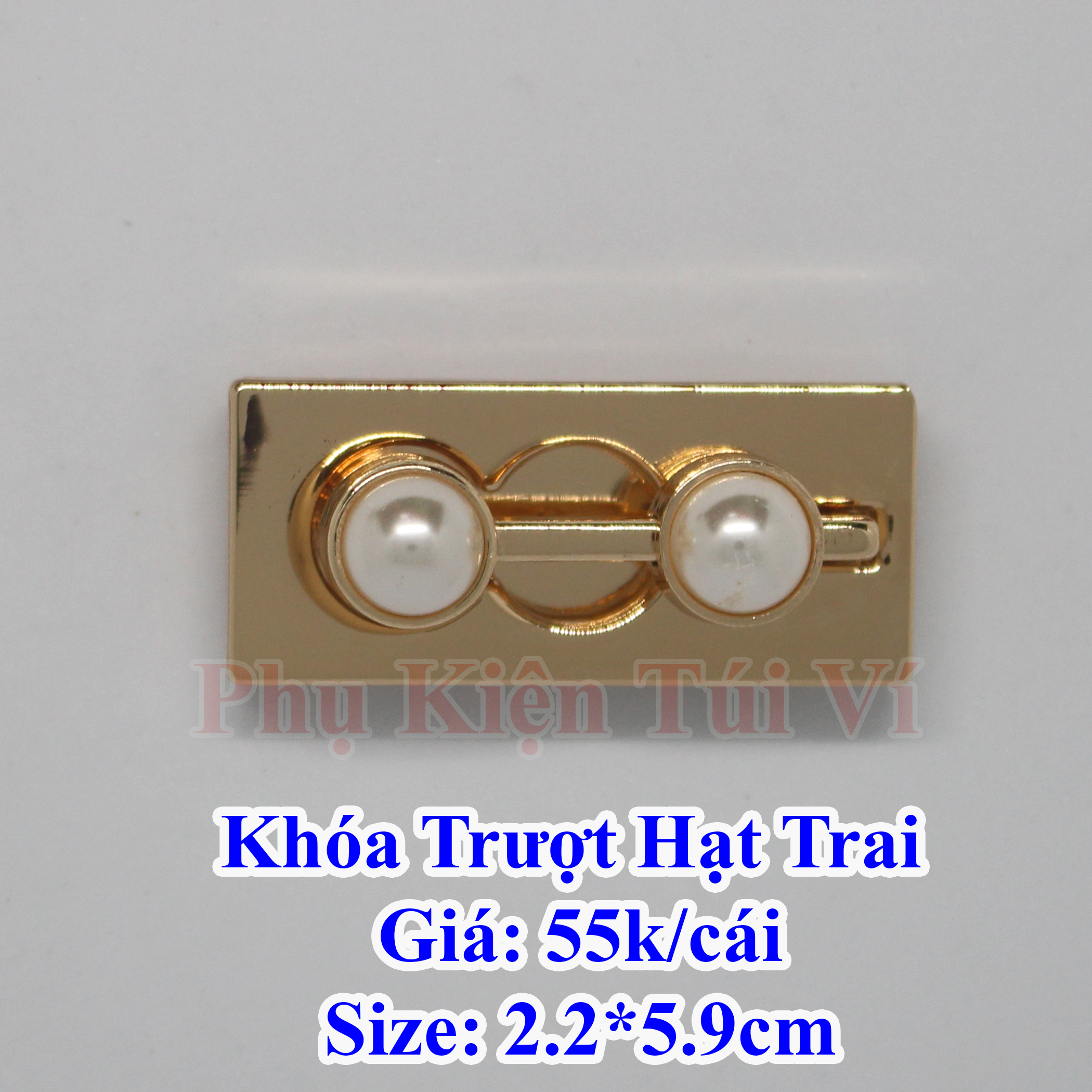 Pearl Sliding Buckle for Making Handbags (55K/Piece)