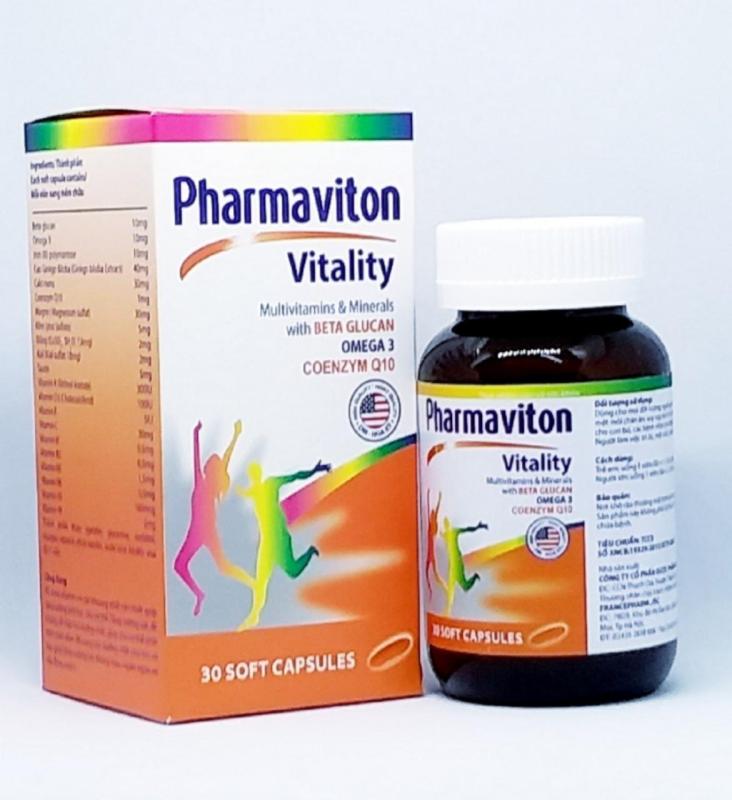 Viên uống Vitamin bổ khỏe Pharmaviton hộp 30v nhập khẩu