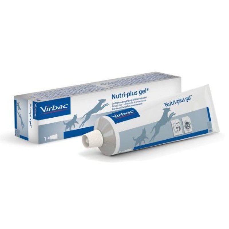 Gel dinh dưỡng cho chó mèo bệnh biếng ăn gầy gọc - Nutri plus gel virbac
