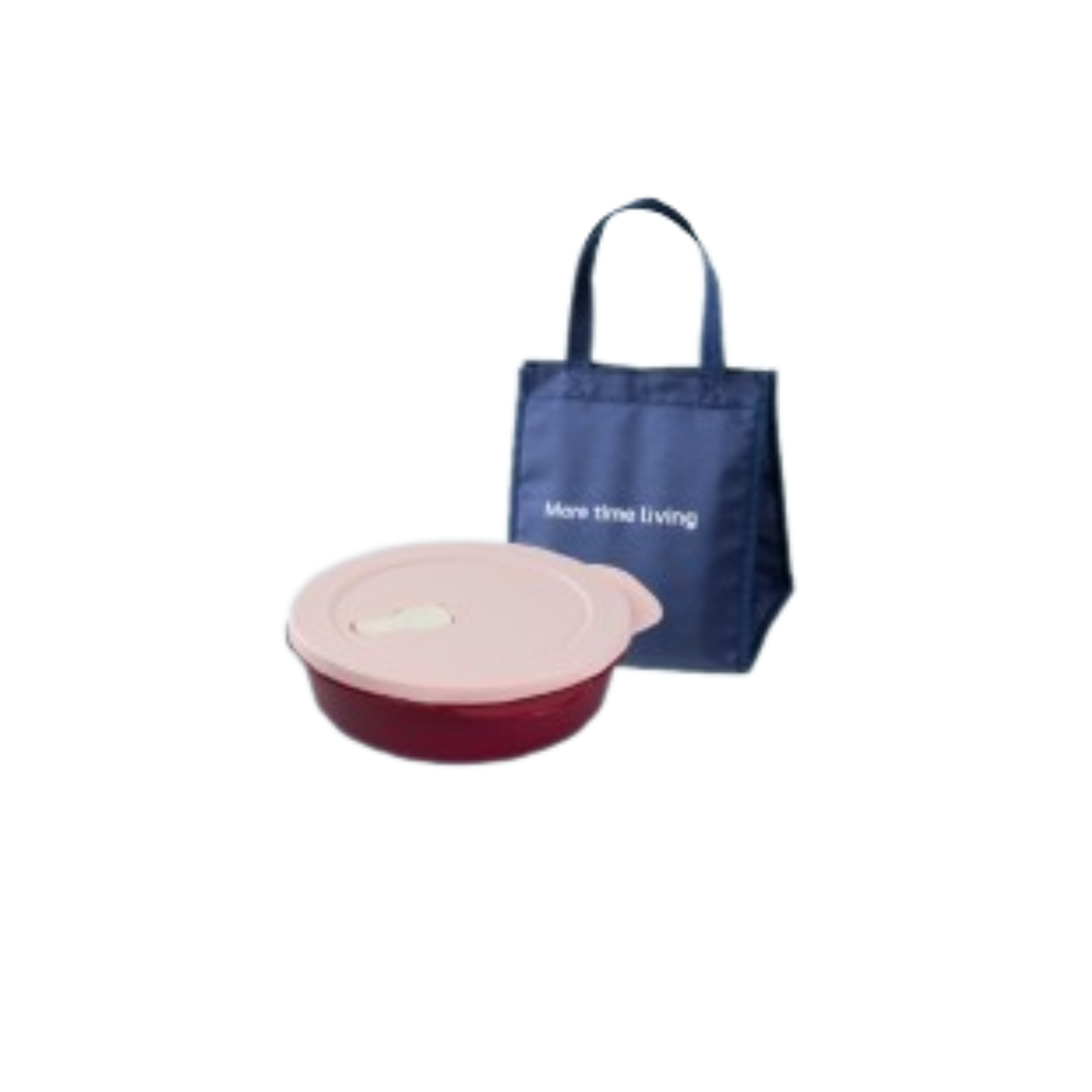 Bộ Hộp Cơm Chia Ngăn Tupperware Crystalwave Lunch Set (gồm túi xách, hộp cơm, muỗng nĩa)