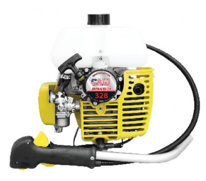 Máy cắt cỏ mini cầm tay Cali 328, C/S 0.9 KW, Dung tích 32.6 cc