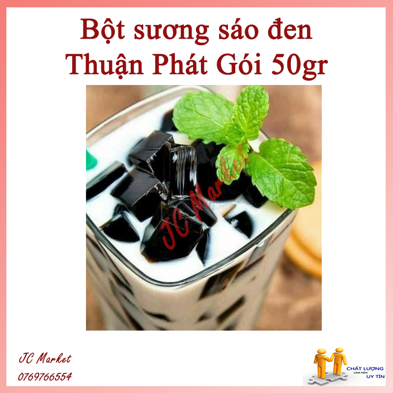 1 gói Bột sương sáo đen Thuận Phát Gói 50gr