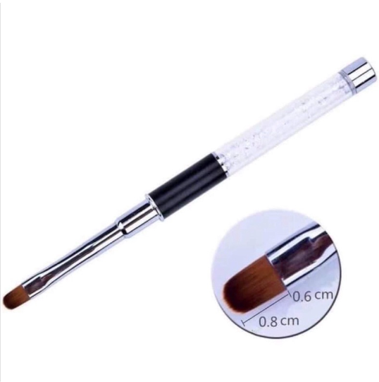 {CJ Nails Store} Cọ đắp gel cán đá