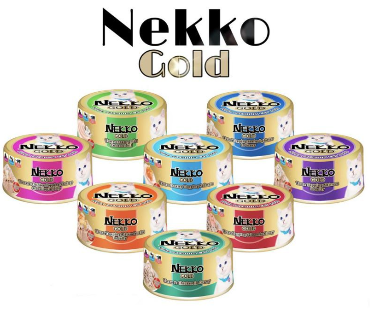 Pate cho mèo Nekko Gold lon 85g