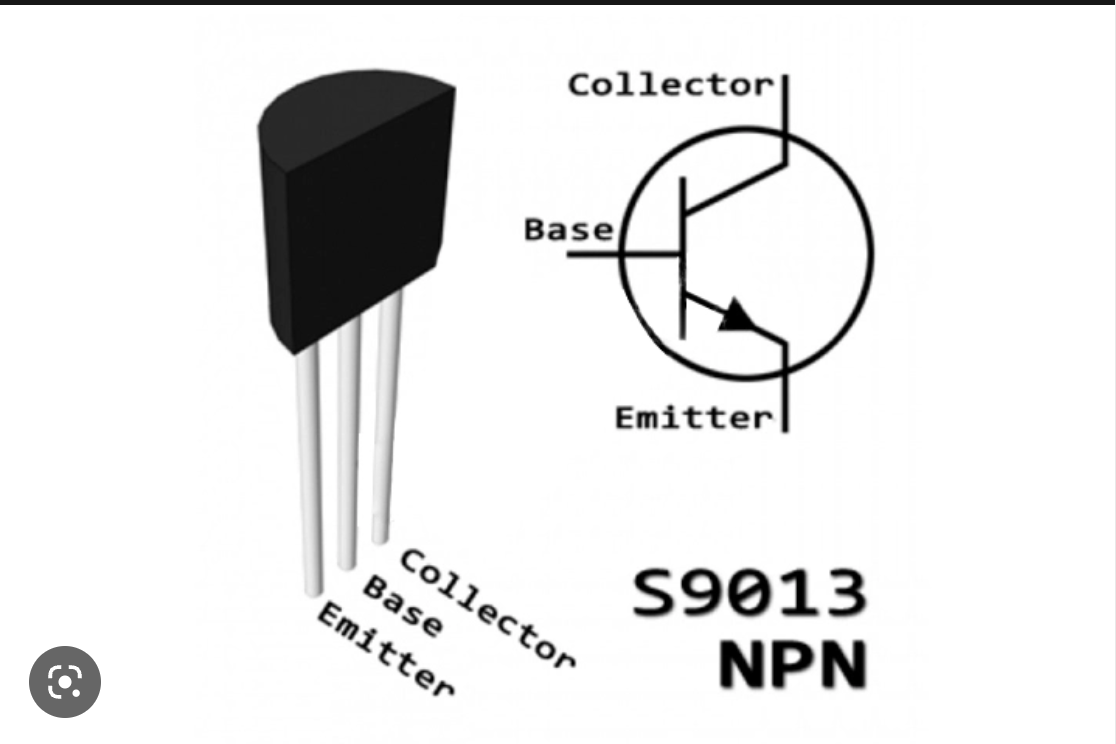 50con Transistor S9013 TO-92 TRANS NPN 05A 20V