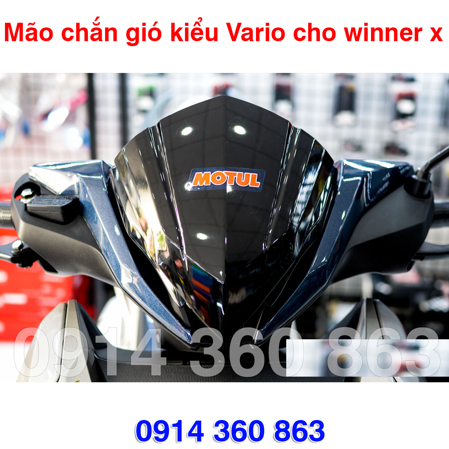 Mão chắn gió vario 2017