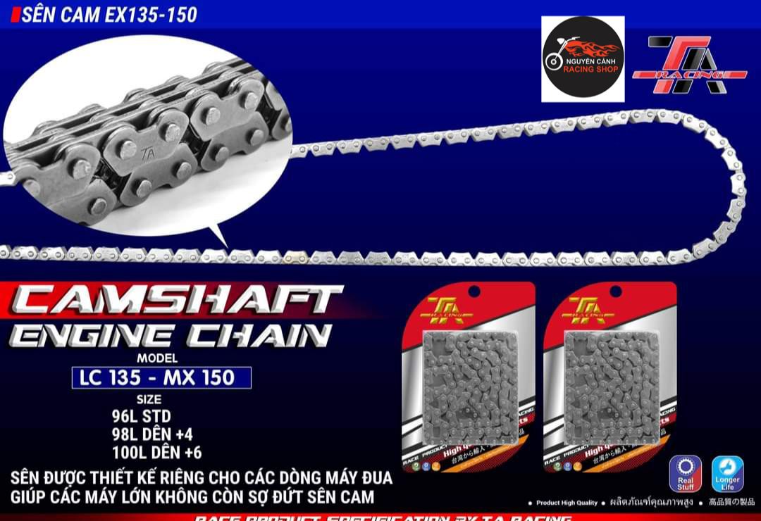 Sên cam Exciter 135-150 TA racing