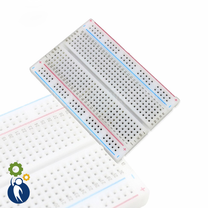 Bảng Mạch Breadboard 400 Lỗ 8.5x5.5cm