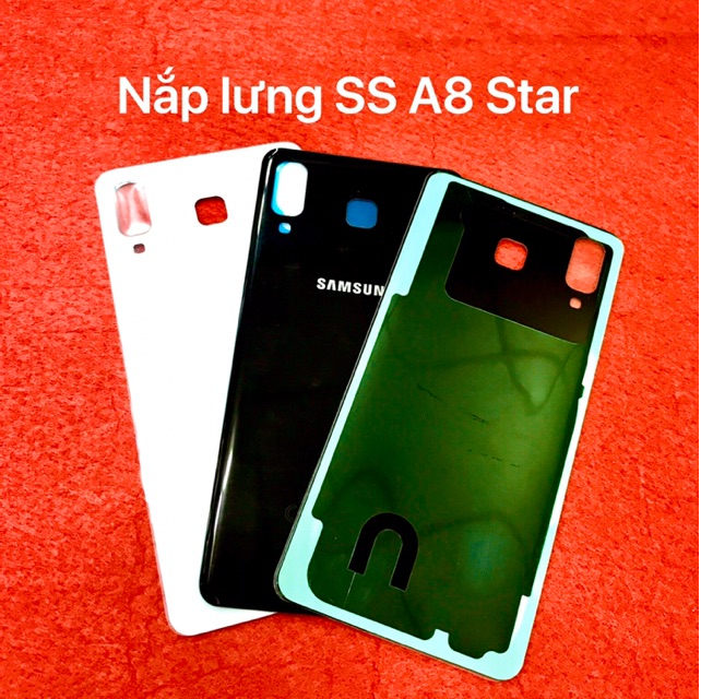 [Giao hàng hỏa tốc] Nắp lưng Samsung Galaxy A8 Star đủ màu zin