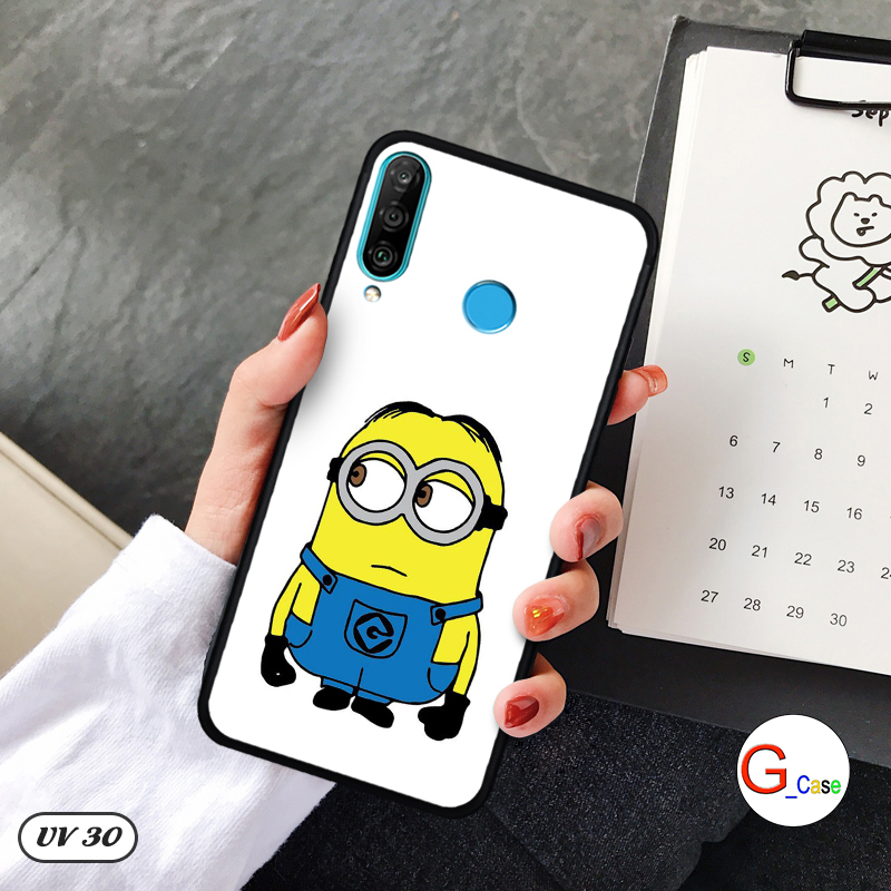 Ốp Huawei Nova 4E lưng nhám -ngộ nghĩnh