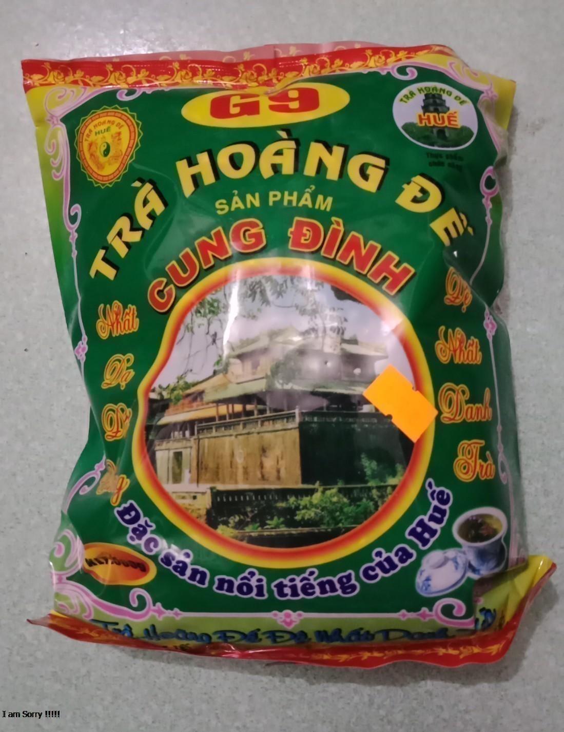 2 gói x 500g Trà hoàng đế G9 ( 1kg trà cung đình Huế )