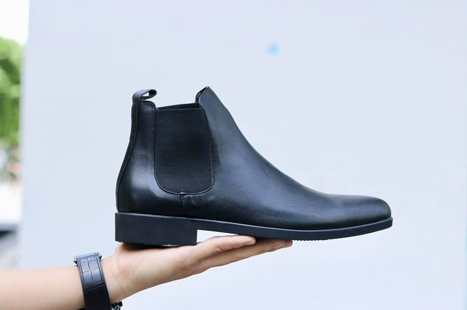 Giày nam Chelsea boots kiểu dáng đường phố Hot nhất . Tặng Tất Khử Mùi