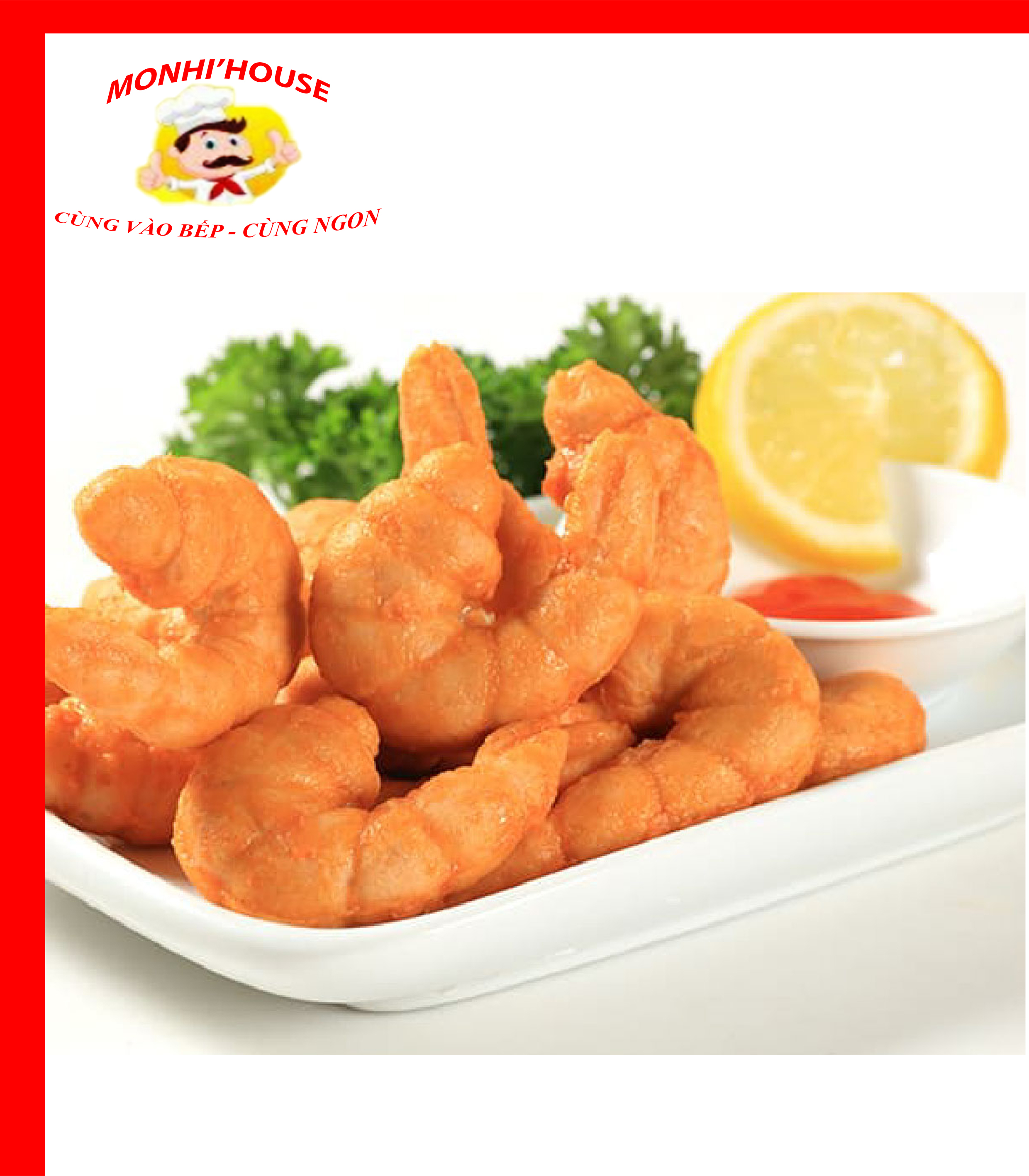500g Tôm Surimi Định Hình Lacusia/ 1Kg