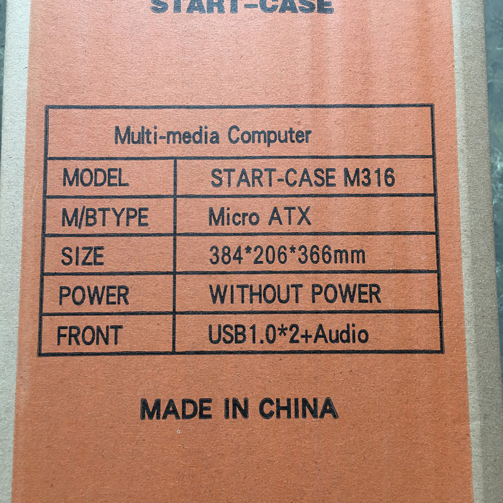 Vỏ case máy tính văn phòng Start-case