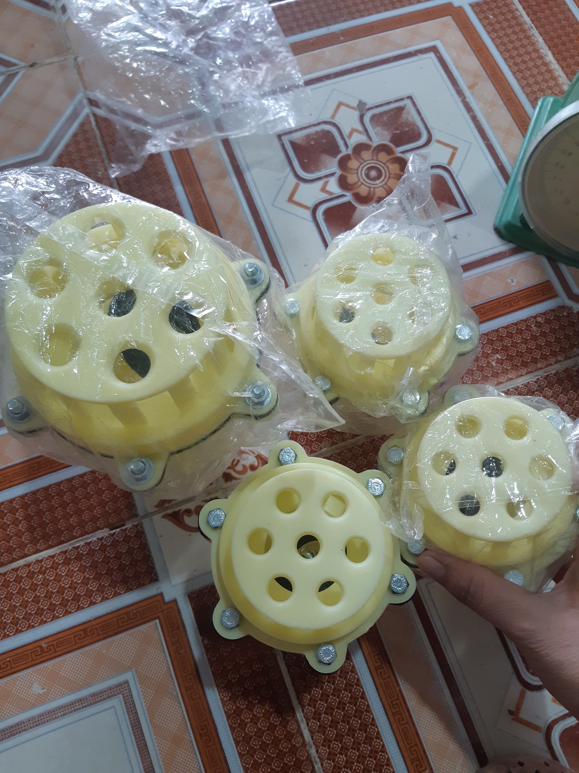 Luppe Máy Bơm Nước nhựa (Rọ Lọc Rọ Bơm Giỏ Hút Nước) phi 34, 42, 49, 60mm