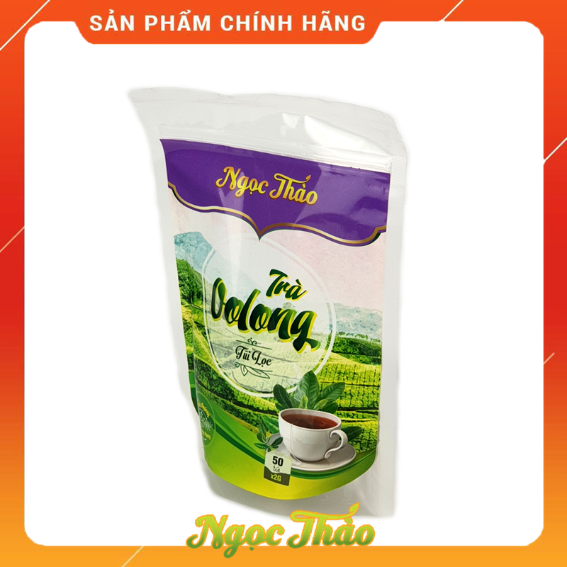 Gói trà Oolong 50 túi lọc Ngọc Thảo