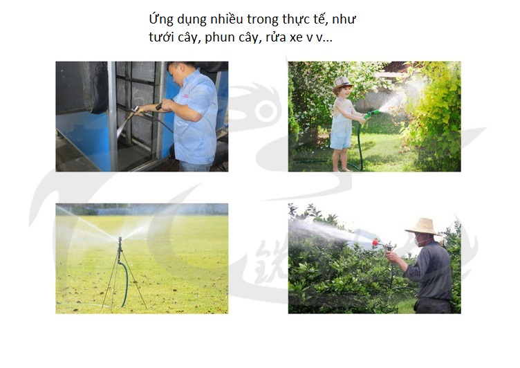 Máy bơm áp lực 12V 100W 8 lít