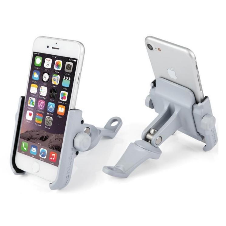 Giá đỡ điện thoại cho xe máy CNC MOTOWOLF chống rung chống rỉ sét chống giật