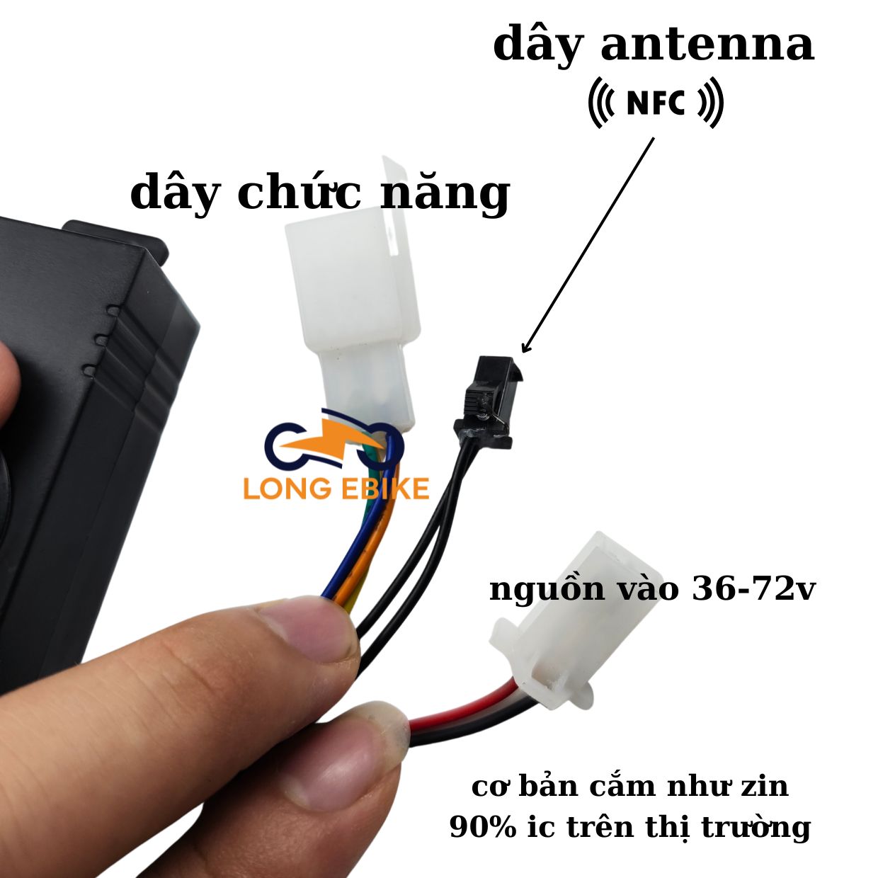 khoá chống trộm xe điện NFC