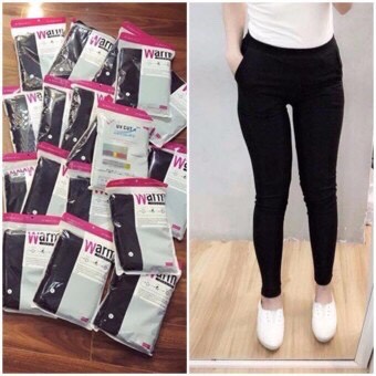 Quần legging warm chất vải dày dặn co giãn tốt