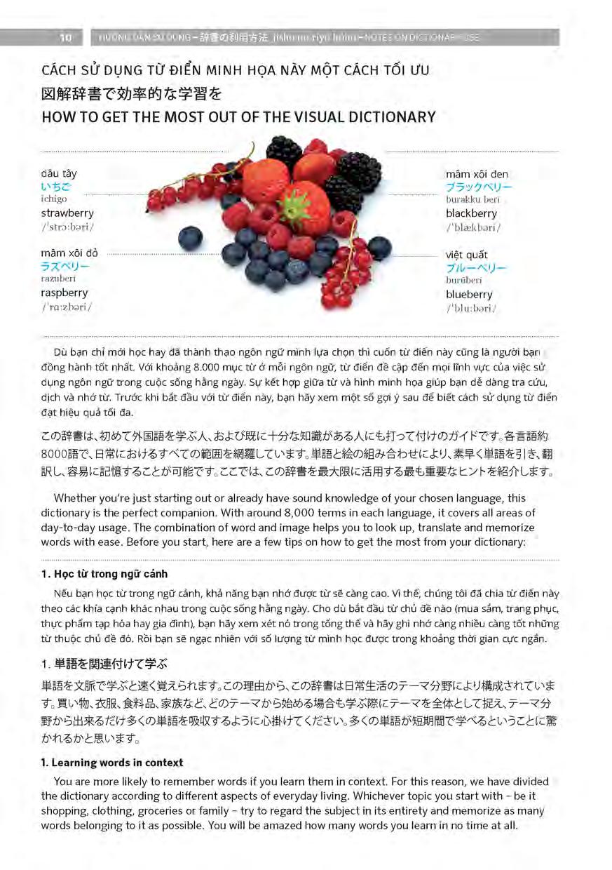 Sách Fahasa - Pons General Reference - Trilingual Visual Dictionary Vietnamese - Japanese - English
