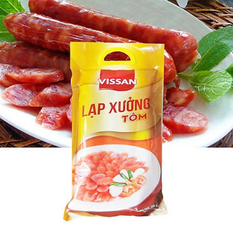 Lạp xưởng tôm Vissan gói 200g