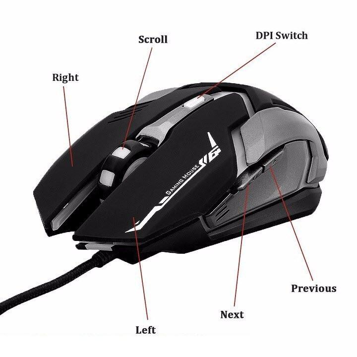 Chuột Gaming Cho Game Thủ K1023 - K1023