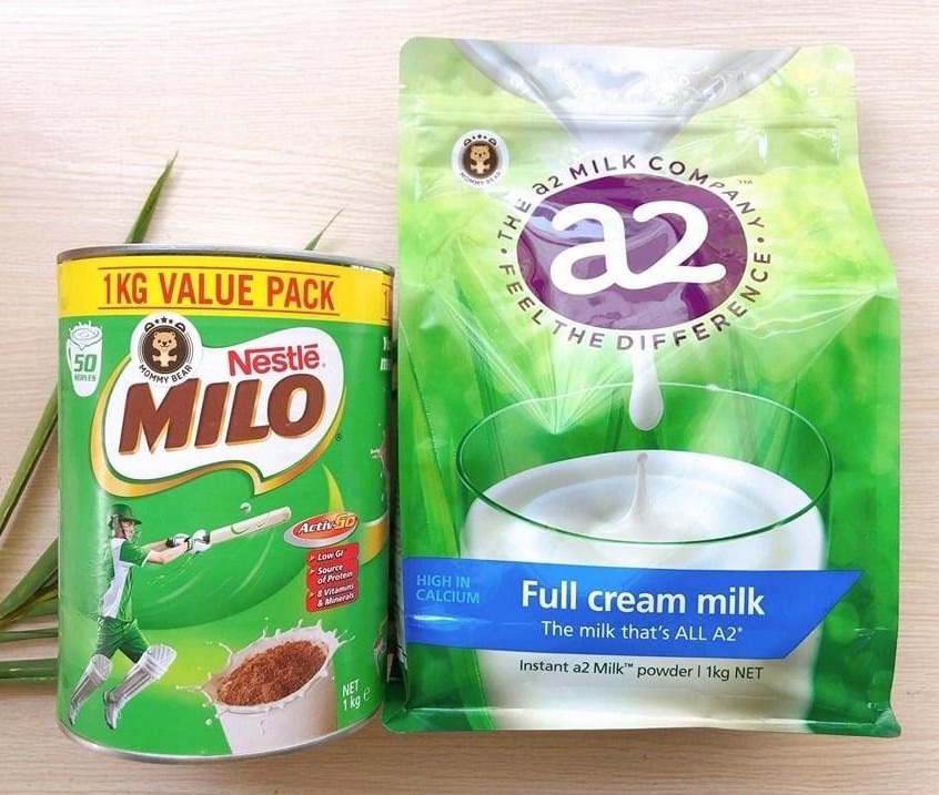 SỮA A2 + Milo ÚC