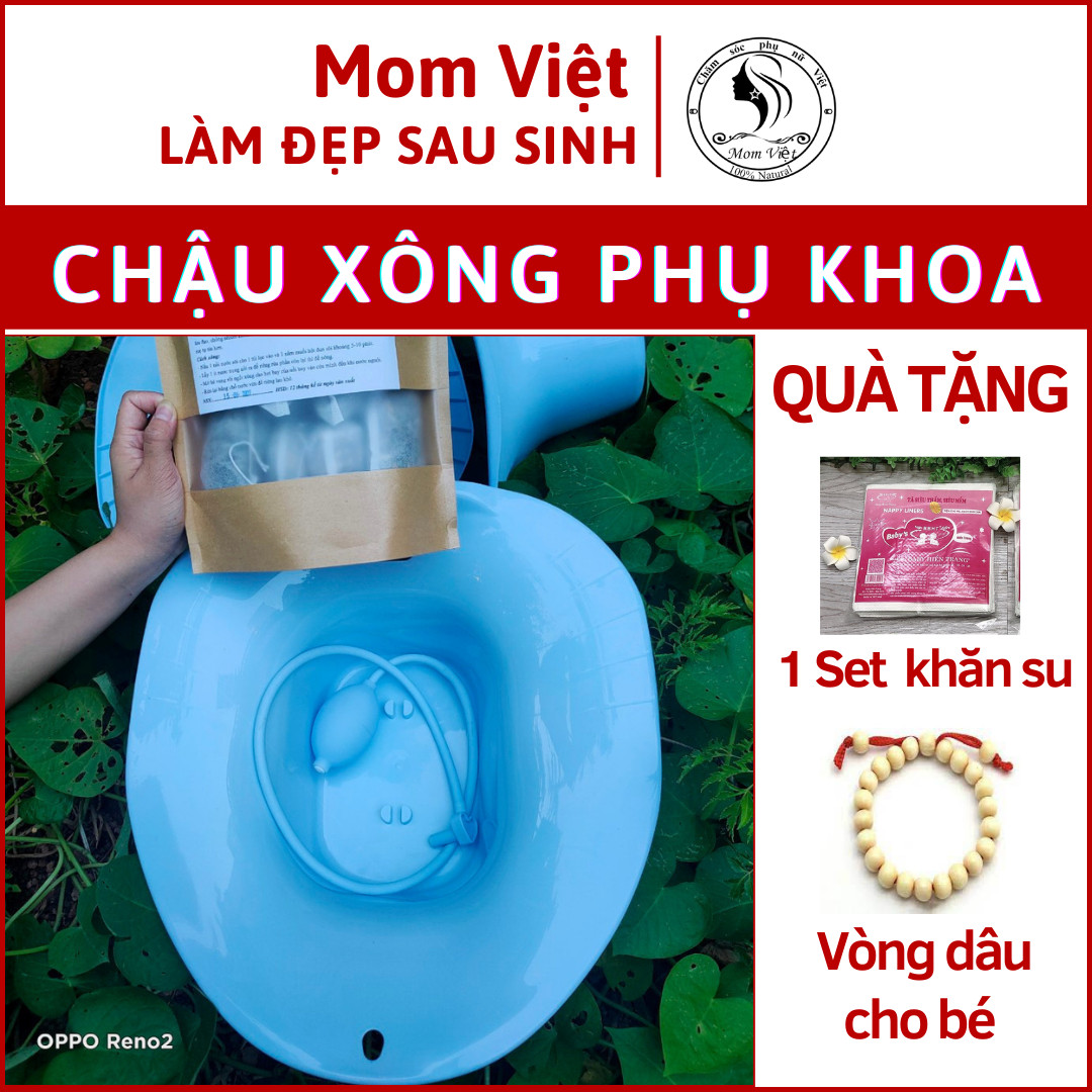 Chậu xông vùng kín chậu xông cửa mình