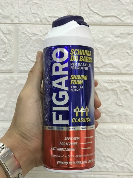 Bọt cạo râu Figaro 400ml xuất xứ Tại Ý giá rẻ
