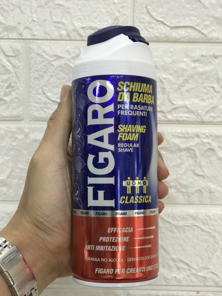 Bọt cạo râu Figaro 400ml xuất xứ Tại Ý