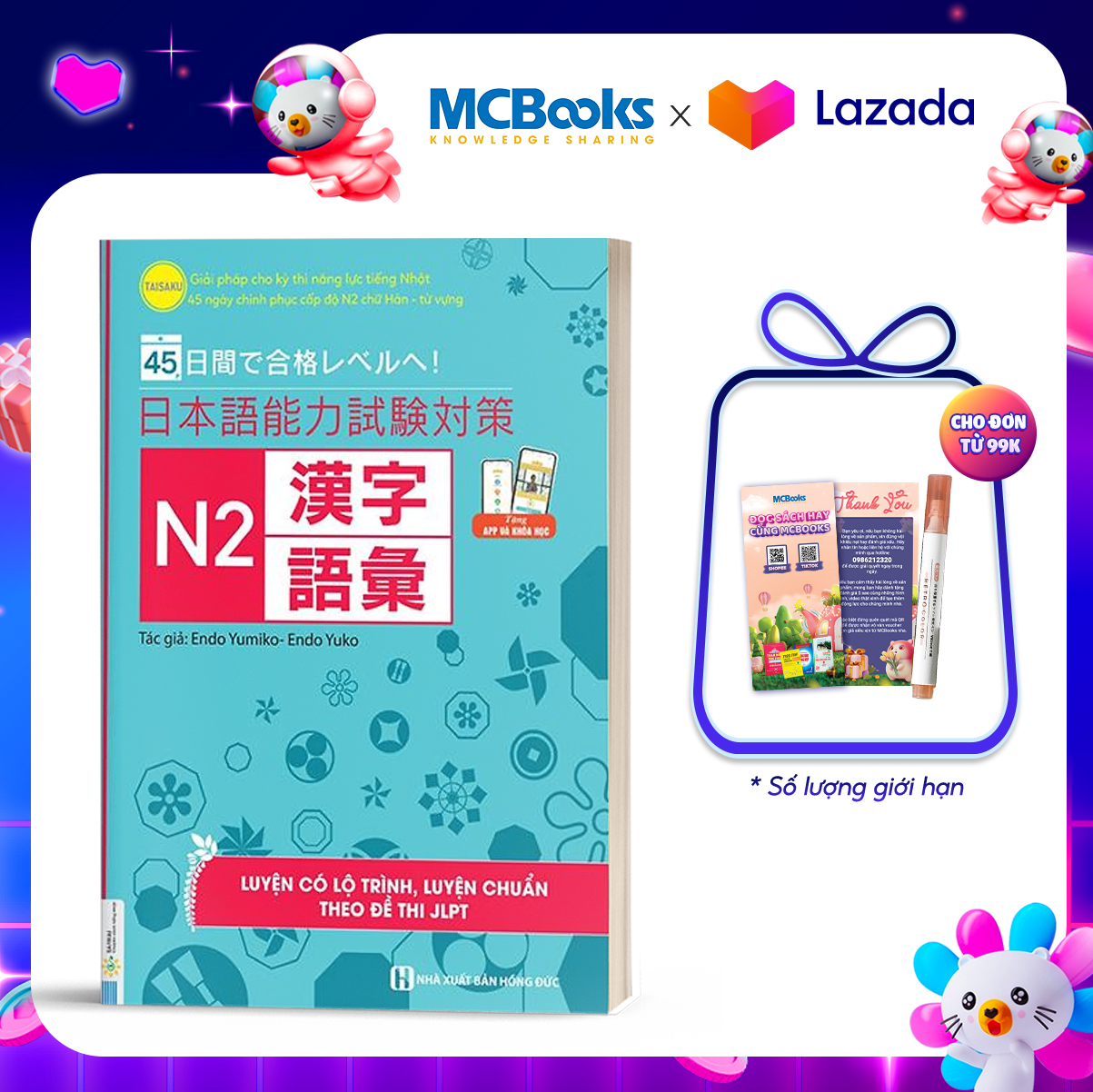 Giải Pháp Cho Kỳ Thi Năng Lực tiếng Nhật - 45 Ngày Chinh Phục Cấp Độ N2 - Phần Chữ Hán Và Từ Vưng
