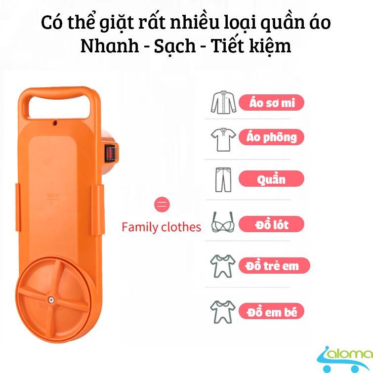 Máy giặt mini tại xô DEKE GT-16AC có hẹn giờ và đảo chiều
