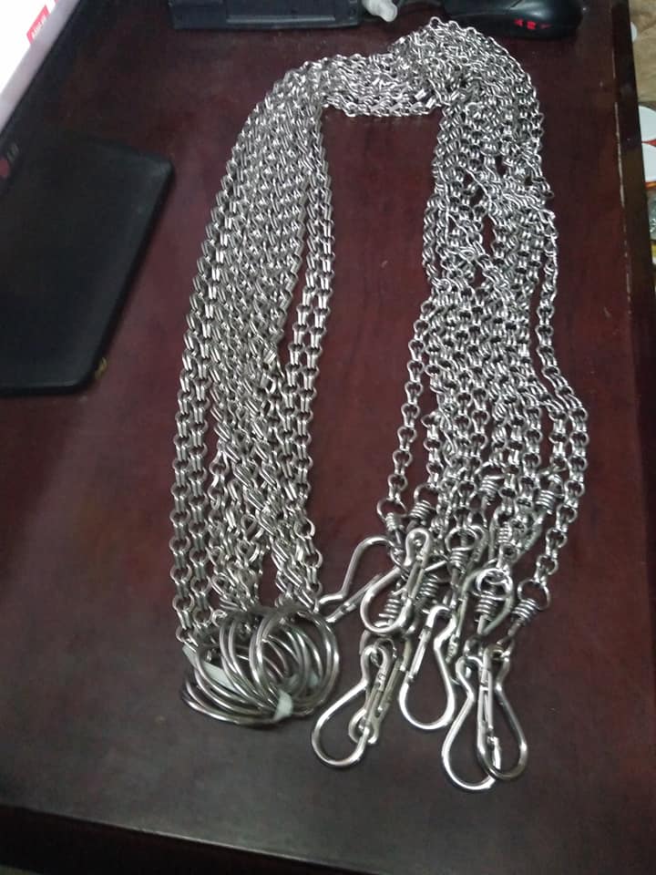 Dây Xích chó inox loại chó vừa