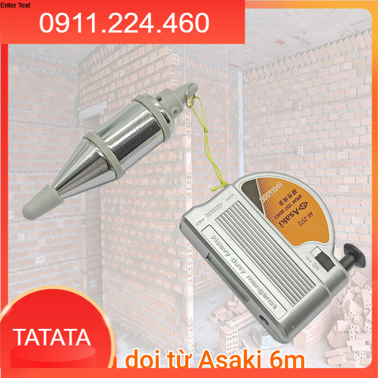 Quả dọi thăng bằng asaki ak-2571, ak-2572