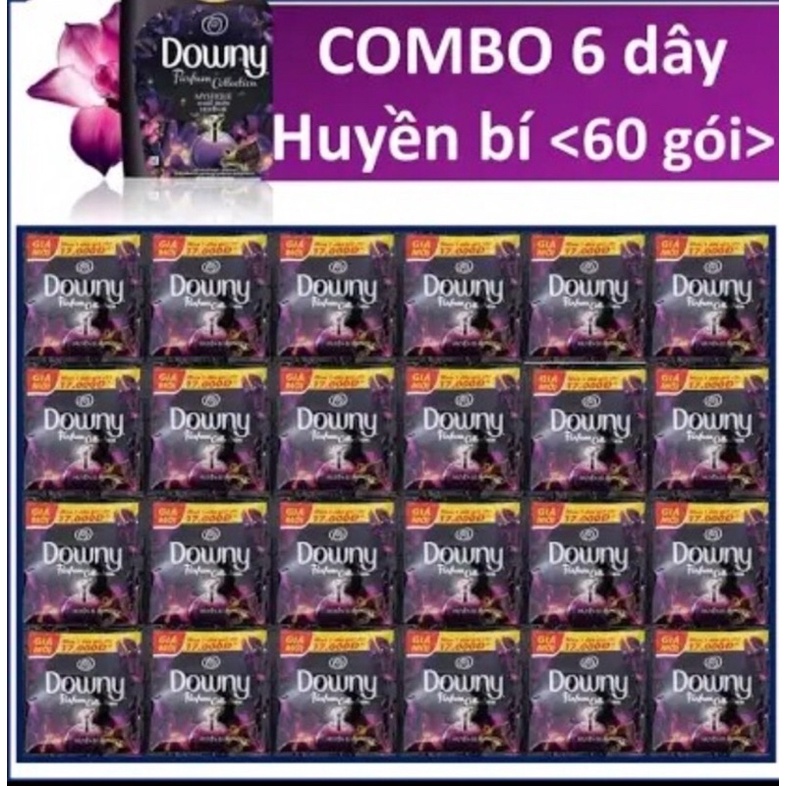 Set ( 6 dây x 10 gói) nước xả vải Downy