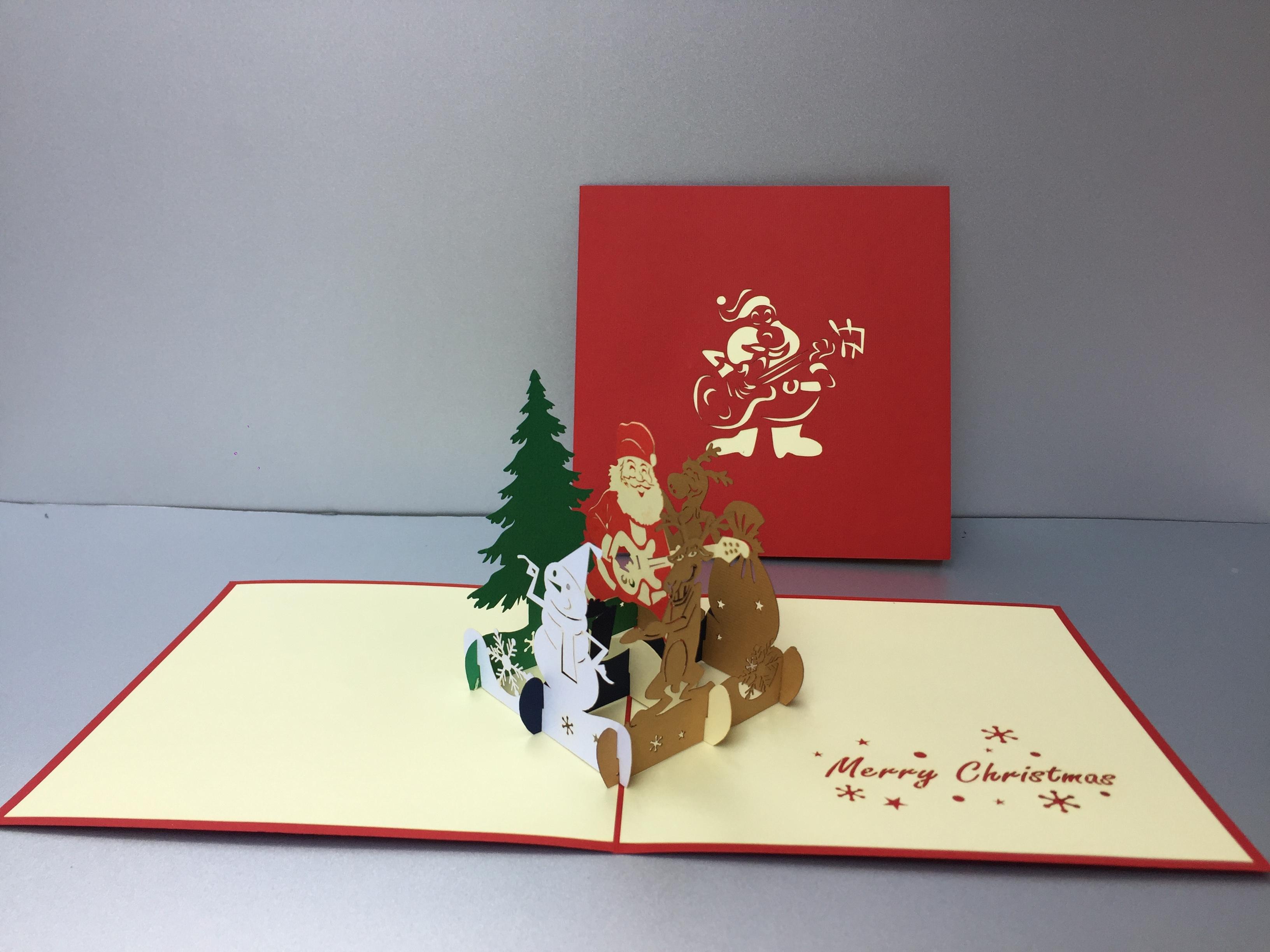 Santa 19 - noel - 3d card