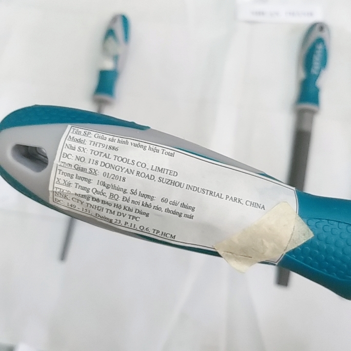 Bộ 4 dũa sắt, gỗ TOTAL