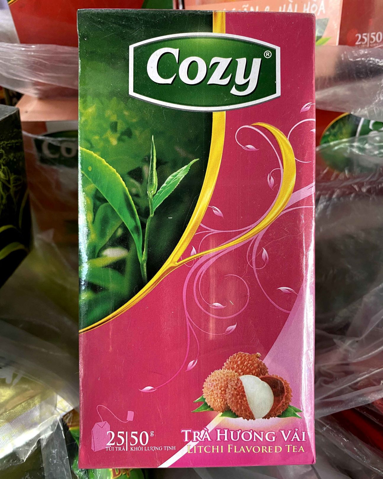 Tea filter bag cozy 50g (25 pack x 2G)