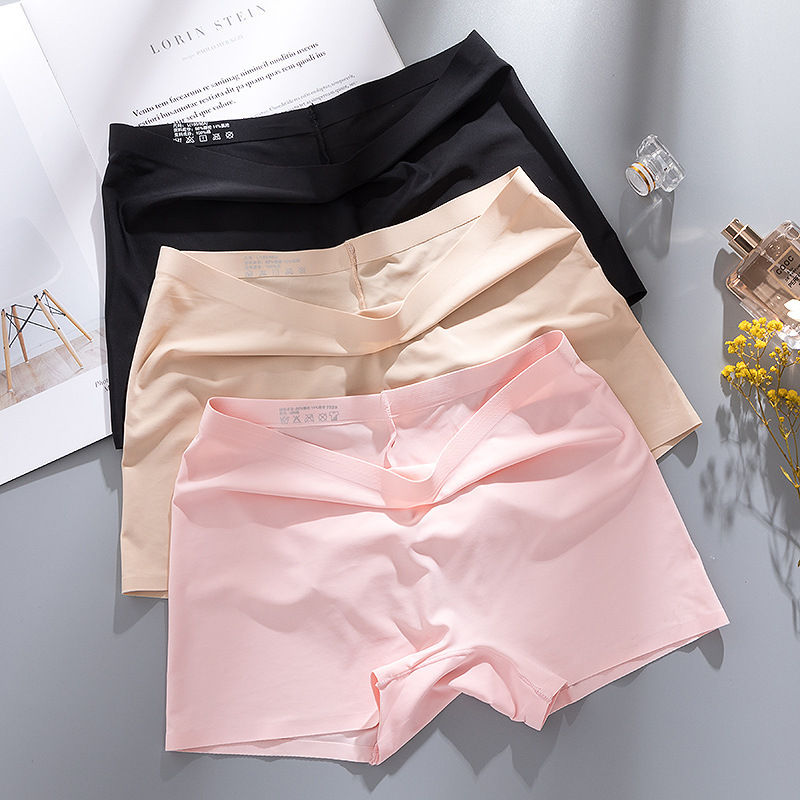 Quần lót nữ đúc su kiểu boxer quần chip nữ dạng đùi viền ép co dãn nhiều ôm mông tôn dáng