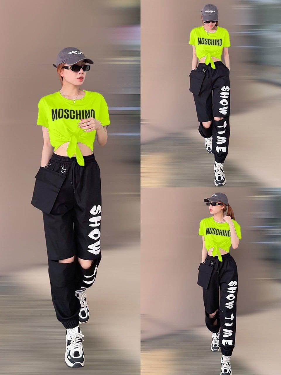 Bộ Croptop Quần Jogger