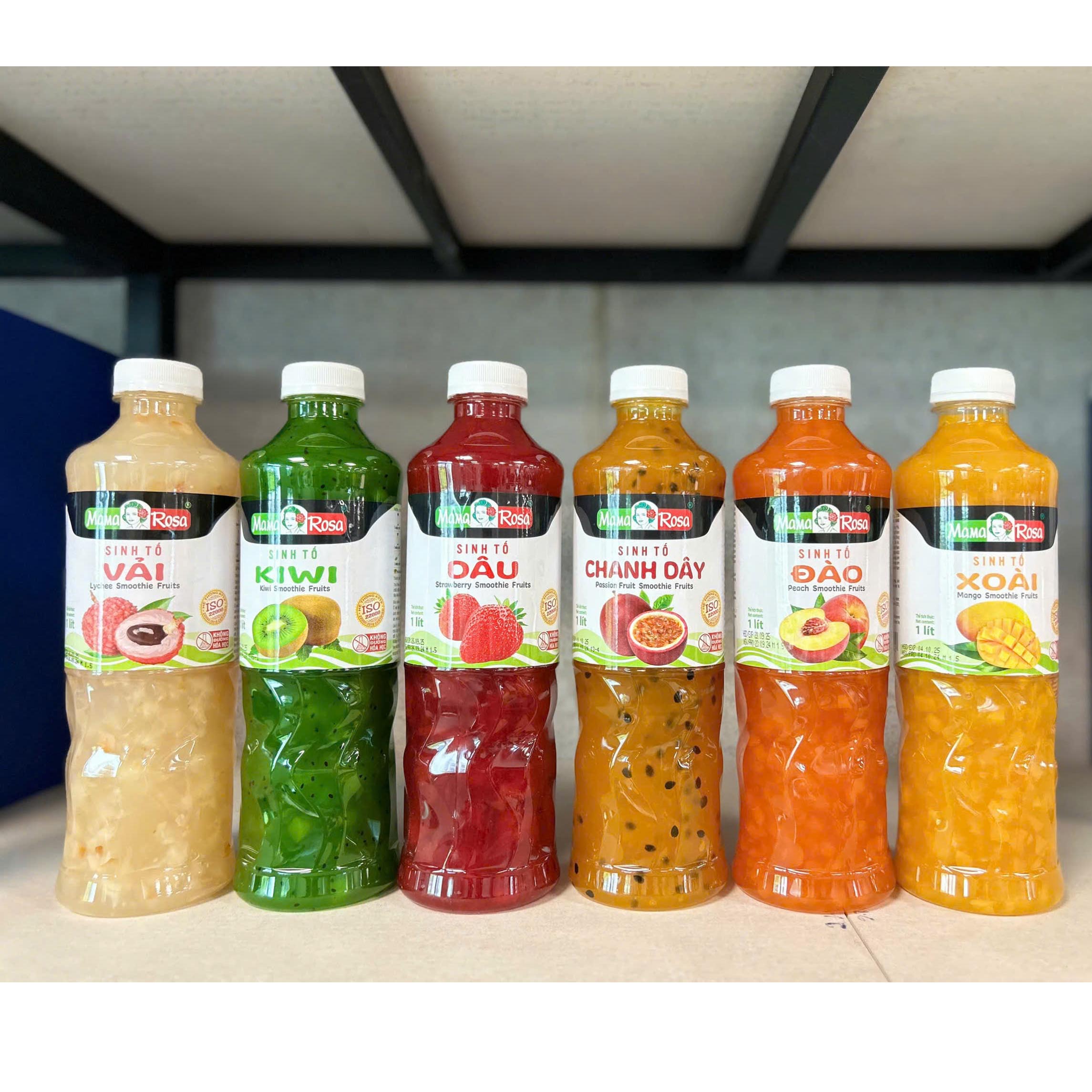 Sinh tố Mama Rosa Chai 1000ml (nhiều hương)