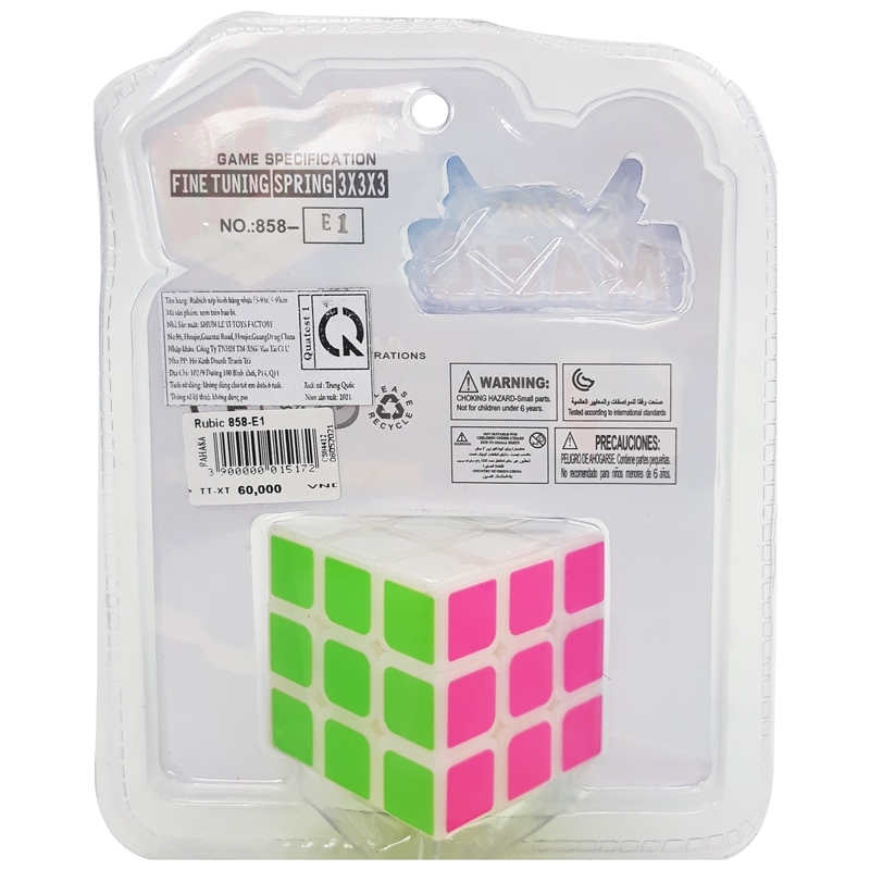 Đồ Chơi Rubik 3x3 858-E1
