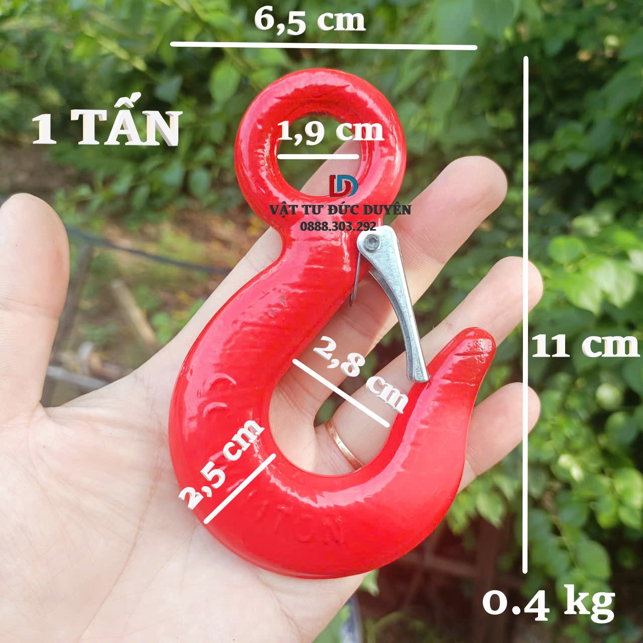 Móc cẩu tròn [ 1 tấn ]